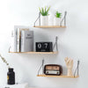 Floating Wall Mounted Shelves Hanging Display Storage Shelf Home DIY Decoration