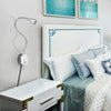 Wall Mount Reading Light Flexible Gooseneck 3W LED Sconce Lamp Bedroom Decor UK