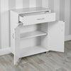 Small 2 Door 1 Drawer Hallway Living Room Sideboard Wooden Storage Cabinet Unit