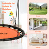 Adjustable Tree Swing Indoor & Outdoor Saucer Round Swing Set W/ Multi-ply Rope