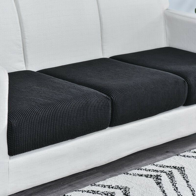 1-3 Seats Sofa Seat Cushion Covers Stretch Cushion Slipcovers Couch Protectors
