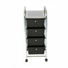 NEW! 4 Drawer Storage Mobile Makeup Salon Trolley Portable Storage Organiser