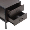 Bedside Table 2 Drawer Storage Nightstand Chest of Drawer Cabinet Bedroom Unit