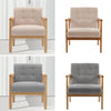 Scandinavian Wood Accent Armchair Sofa Lounge Chair Living Room Occasional Seats