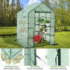 Outdoor Portable Walk-in Greenhouse Planter Flower Grow Tent Zippered Entry Door