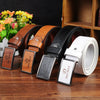 New Fashion Men Casual Waistband Leather Automatic Buckle Belt Waist Strap Belts