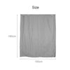 Modern Waterproof Geometric Bathroom Shower Curtain With Hooks Long 180 x 200cm