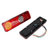Pair 12V Rear Tail Brake Lights Lamp Function Trailer Caravan Truck Lorry 36 LED