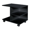 Rolling Printer Stand Cart Desk Side End Table w/ Wheels CPU Shelf Rack Storage