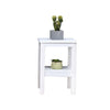 Modern Nightstand Bedside Table Chest Pine Side Cabinet Storage Bedroom White