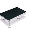 High Gloss Coffee Table Wooden Frame Drawer Storage Modern Living Room Furniture