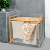 Large Laundry Basket Washing Clothes Storage Bathroom Hamper Bin Sorter Bamboo