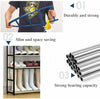5 Tier Shoe Rack Adjustable&Stackable Organiser for 20 Pairs Shoes Waterproof UK