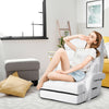 Adjustable Folding Lazy Sofa Lounger Floor Gaming Chair Couch Angle w/ Pillow