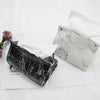 Leather Tissue Box Cover Marbling Napkin Paper Holder Case for Home Hotel Office