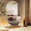 Modern Metal Frame Vanity Tabletop Mirror Free Standing Makeup Dressing Bathroom