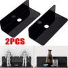 1Pcs Acrylic Self Adhesive Floating Wall Shelves Storage Display Shelf Speaker