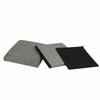 Grey Folding Storage Ottoman Pouffe Makeup Seat Foot Stool Storage Box FootStool