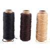 13Pcs Leather Craft Hand Stitching Sewing Tool Thread Awl Waxed Thimble Kit