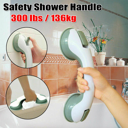 2x Safety Bathroom Aid Bath Shower Hand Grip Grab Suction Towel Rail Bar P3