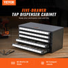 Tap Dispenser Organizer Cabinet Five-Drawer #2-56-#12-28 60 Compartment