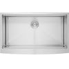 30" Top Mount Farmhouse Kitchen Sink Single Bowl Basin 304 Stainless Steel
