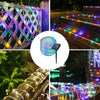 5M LED Rope Strip Tube String Fairy Solar Power Garden Party Outdoor Light