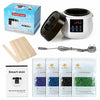 Hot Paraffin Wax Warmer Pot Depilatory Heater 400g Beans Painless Hair Removal