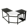 Corner Computer Desk L-shaped PC Table Workstation Home Office Study Furniture
