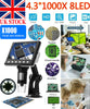 4.3"1000X HD LCD Monitor Electronic Digital Video Microscope 8LED Magnifier UK