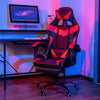 Gaming Chair Executive Office Chair Recliner Computer Desk Seat With Footrest UK