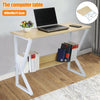 Home Office Computer Desk Study PC Writing Table Workstation Shelf Furniture UK