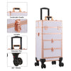 Rolling Beauty Salon Makeup Trolley Travel Drawer Suitcase Hairdressing Nail Box