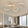 Circling LED Ceiling Light Contemporary Bedroom Kitchen Pendant Lamp Chandelier