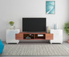 Modern Large 230cm TV Unit Stand Cabinet High Gloss Doors with free Led Light