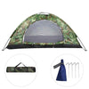 Camo 2 Man Person Camping Tent Waterproof Folding Tent Hiking 4 Season Tent UK