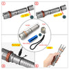 High Powered LED Tactical Torch Ultra Bright 990000lm Flashlight Rechargeable T6