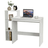Computer Desk with Bookshelf Bookcase PC Study Table Home Office Workstation UK