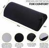 Ergonomic Memory Foam Foot Rest Under Desk Home Office Cushion Pillow Black