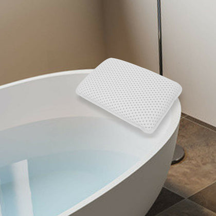 Luxury Waterproof Home Spa Bath Pillow Non-Slip Comfort Bath Cushion