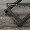 5Tier Metal Wall Rack Leaning Ladder Shelf Bookcase Display Storage Unit Cabinet