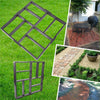 Reusable Path Floor Mould DIY Path Maker Garden Lawn Paving Concrete Brick Mold