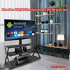 TV Stand Modern Glass Unit up to 65" inch HD LCD LED Curved TVs W/ Glass Shelves