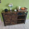 Vintage Industrial Sideboard Cupboard Rustic Hallway Console Kitchen Cabinet