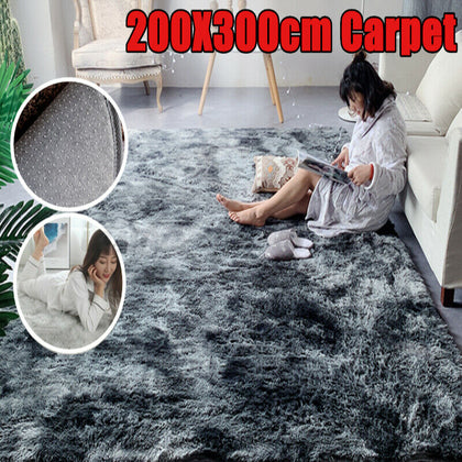 200X300 cm Fluffy Rugs Plush Rug Shaggy Large Rugs Anti Slip Carpet Livin