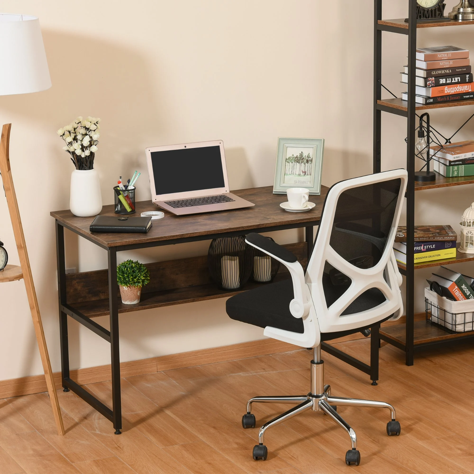 Rustic home office desk deals