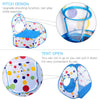 Portable 3 in 1 Children Kids Baby Play Tent Tunnel Ball Pit Playhouse Pop Up UK