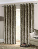 Plush Crushed Velvet Velour Heavy Lined Ready Made Eyelet Ring Top Curtains Pair