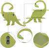 Kinderregal Bücherregal für Kinder Wandregal Hängeregal Dinosaurier Ablage Holz