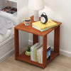 Bedside Chest Wooden Side Table Nightstand 2 Tiers Cabinet Bedroom Furniture Set